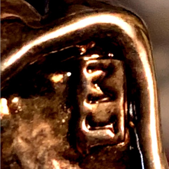 Signed MJ vintage costume jewelry
Marie Jennifer hummingbird Brooch pendant - Picture 4 of 4